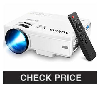 AuKing Mini Portable Video Projector