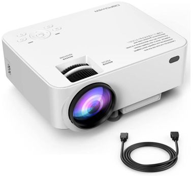 DBPOWER T20 1500 Lumens LCD Mini Projector