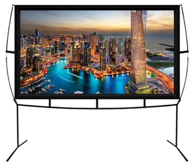 Khomo Gear White Portable Folding Frame Projection Screen