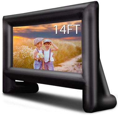 Outtoy 14ft Inflatable Outdoor Projector Screen