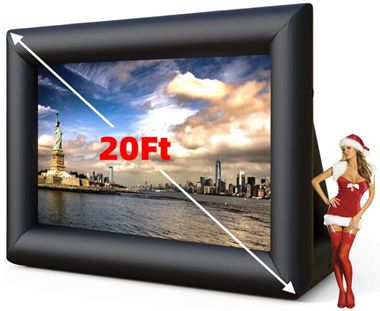 SUNCOO Inflatable Movie Screen