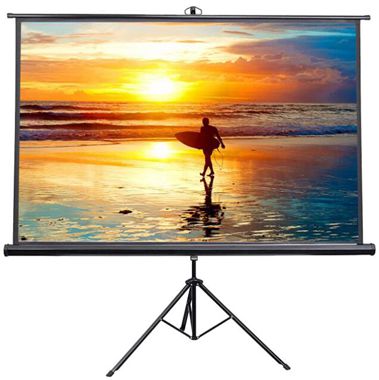 Vivo 100 Inch Portable Indoor-Outdoor Projector Screen